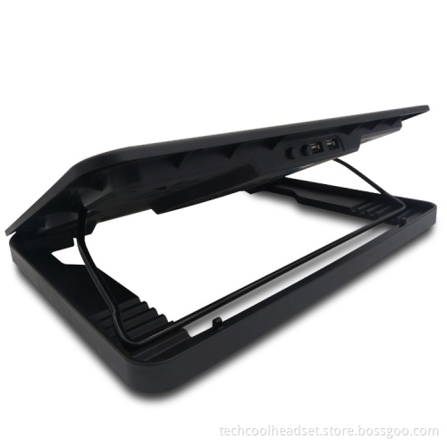 5.6 laptop cooler stand 5 LED fan notebook cooling pad with speed control